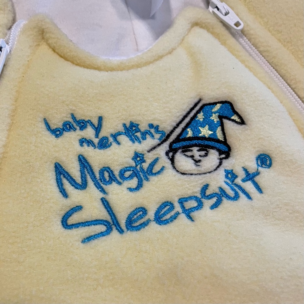 COPY - Baby Merlin’s Magic Sleepsuit | Yellow | 6-9 months